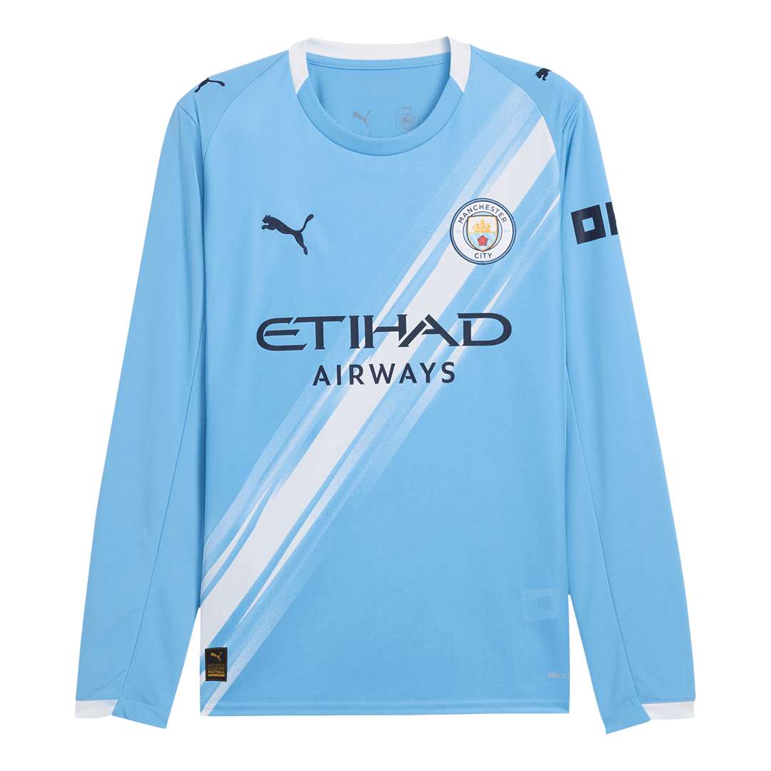 Manchester City Home Langermet Trøye 2025/26