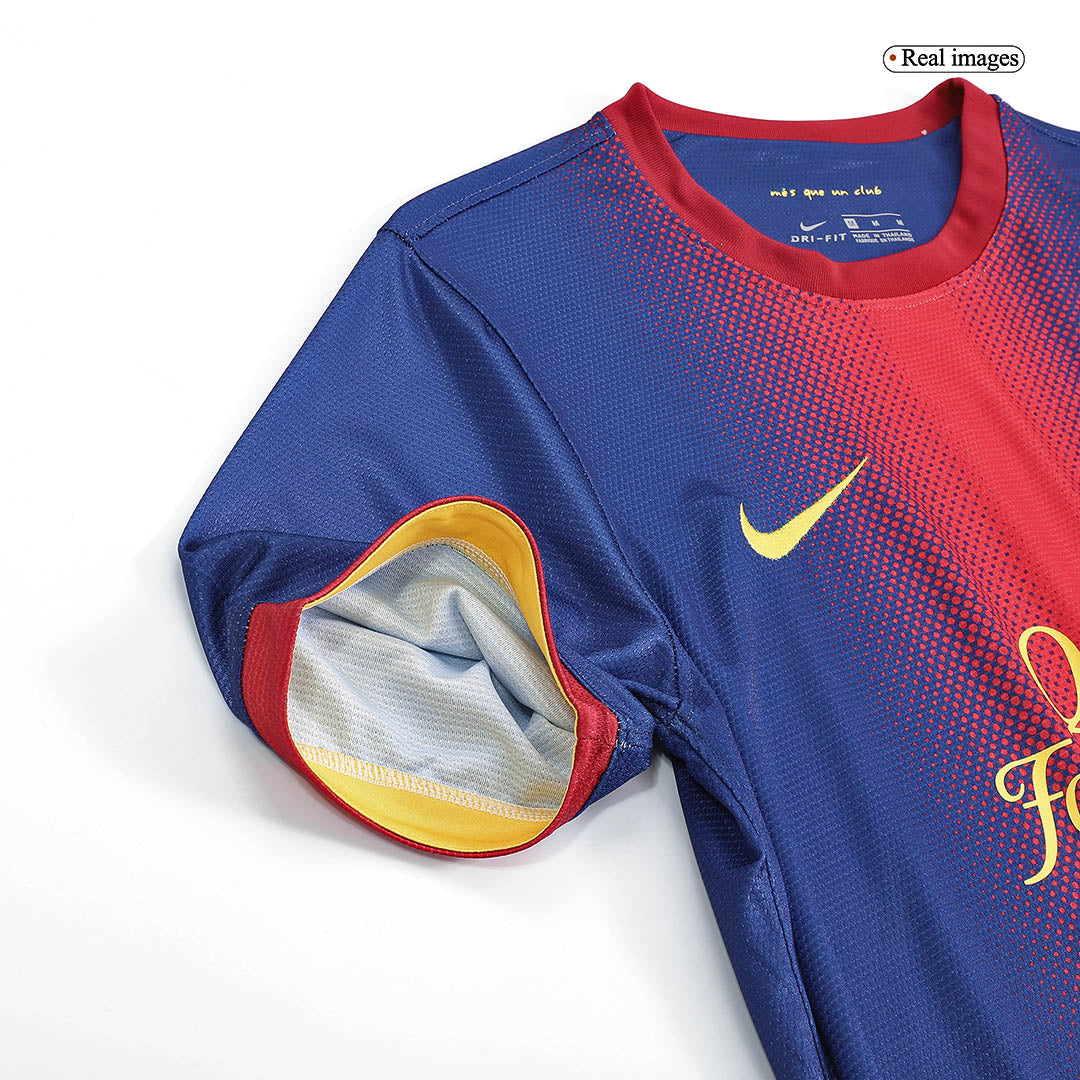 Retro Soccer Jersey Barcelona Home 2012/13