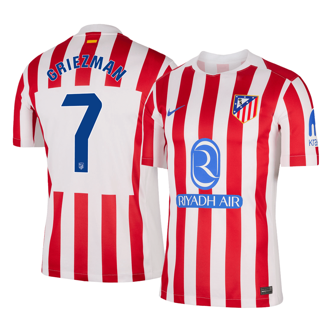 GRIEZMANN #7 Atletico Madrid Hjemmefotballdrakt 2025/26