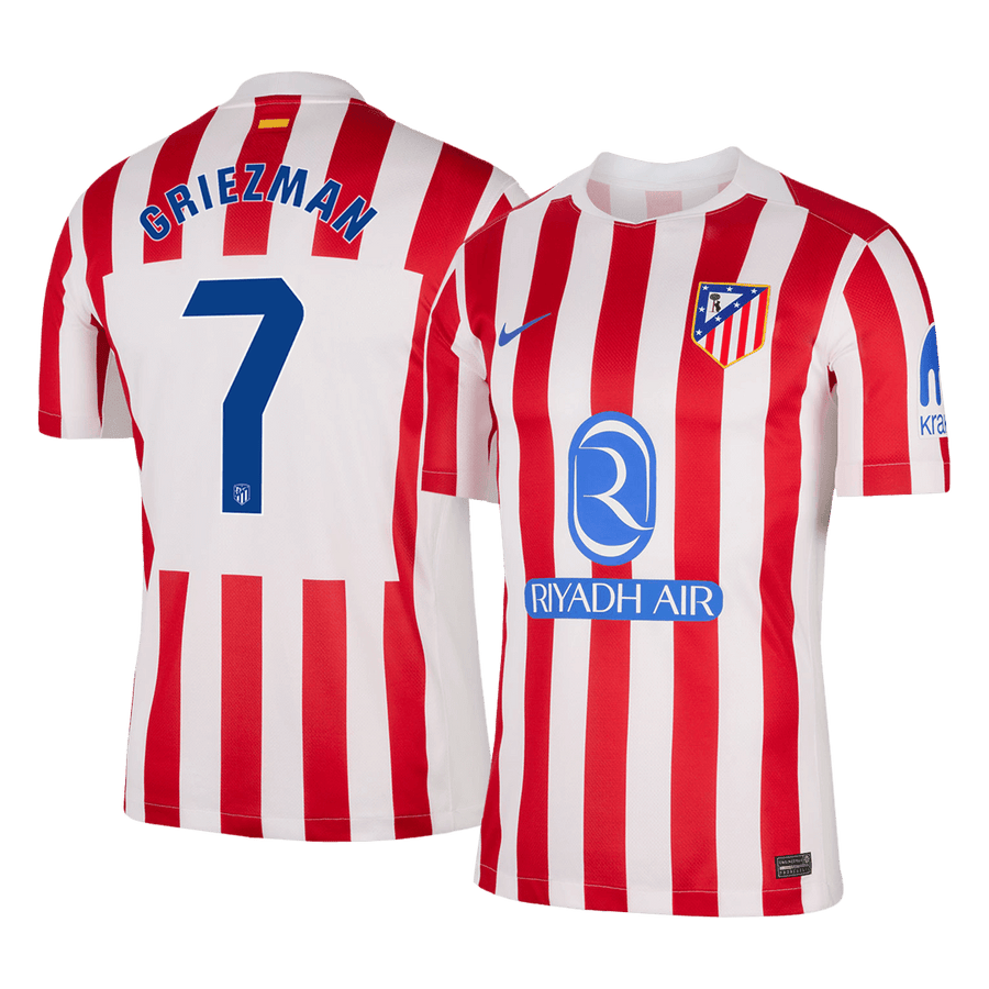 GRIEZMANN #7 Atletico Madrid Hjemmefotballdrakt 2025/26