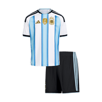 Argentina hjemme fotballdrakter for barn til verdensmesterskapet i 2026