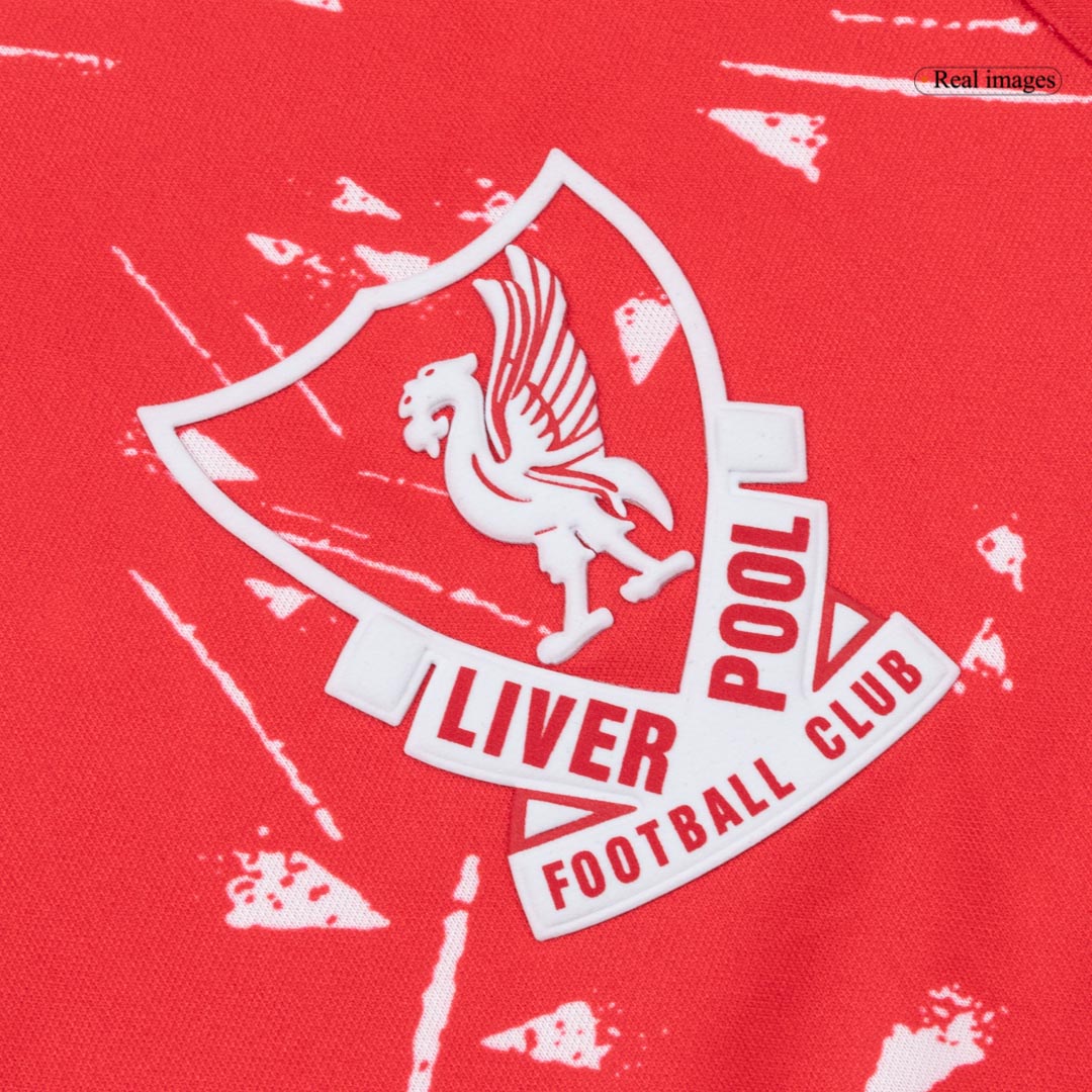 Retro fotballdrakt Liverpool hjemme 1989/91