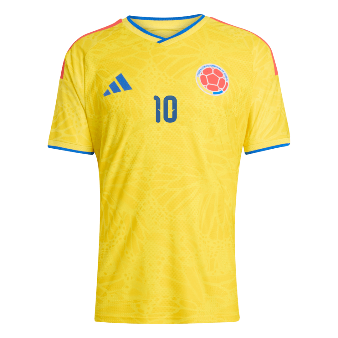 JAMES #10 Colombia Hjemmespillerversjon Jersey World Cup 2026