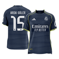 ARDA GüLER #15 Real Madrid Bortespillerversjon Trøye 2025/26