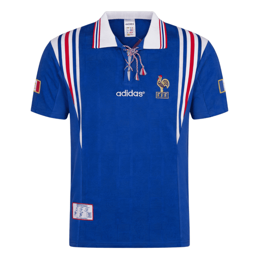 Retro Soccer Jersey France Home Euro Cup 1996