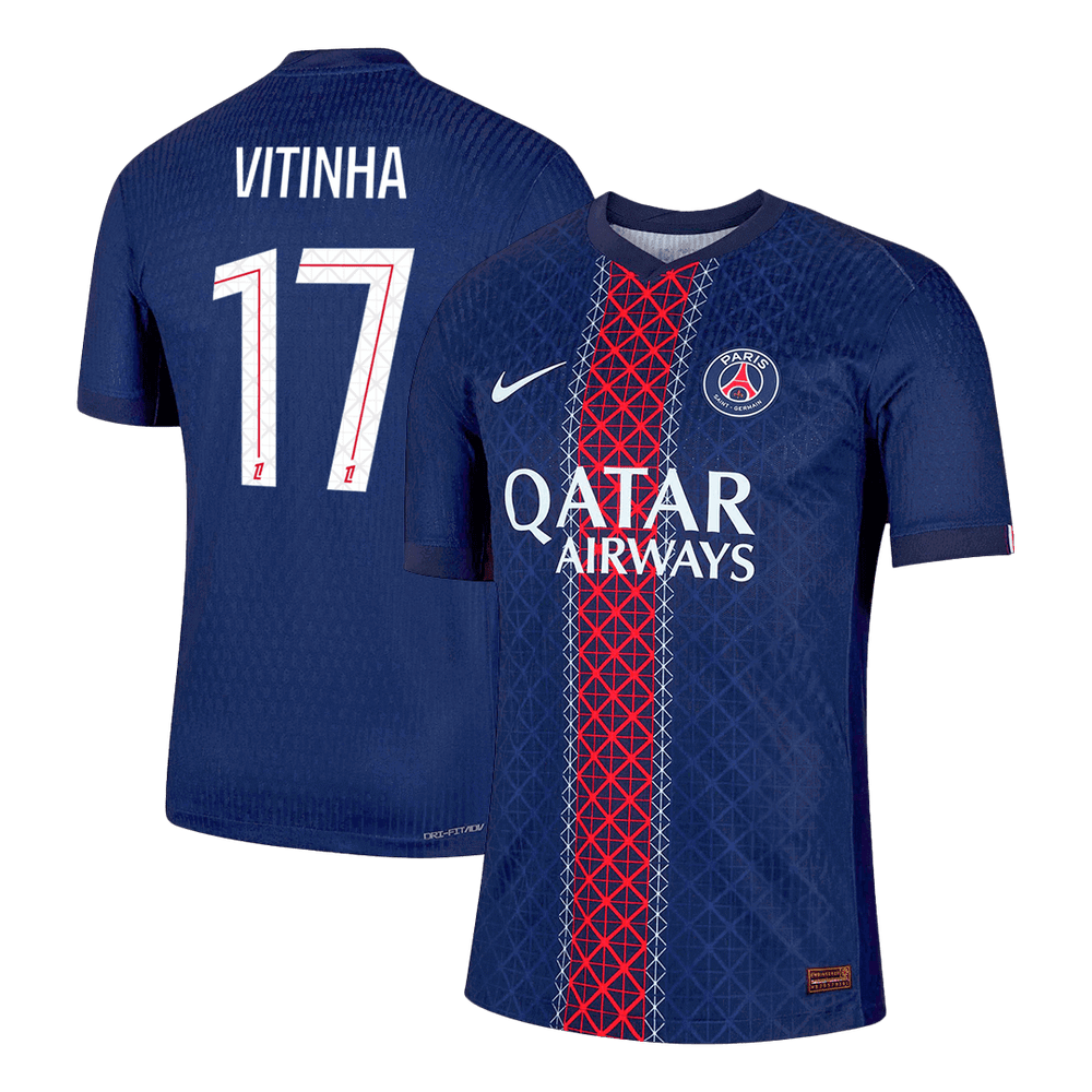 VITINHA #17 PSG Aito kotijalkapallopaita 2025/26