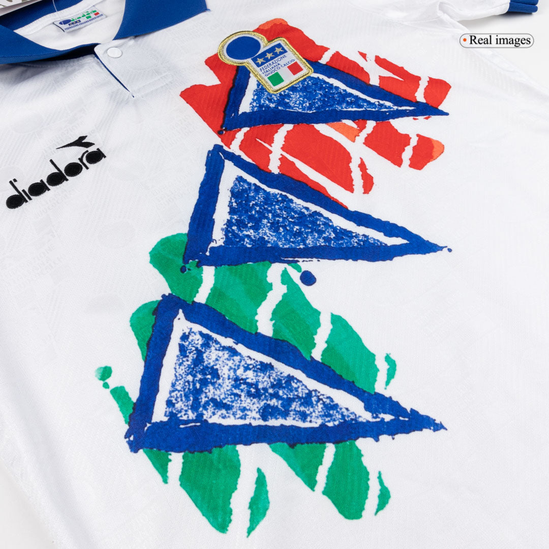Retro fotballdrakt Italia før kamp 1994