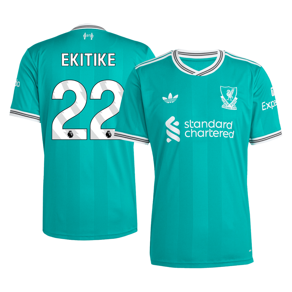EKITIKE #22 Liverpool Kolmas vierasjalkapallopaita 2025/26