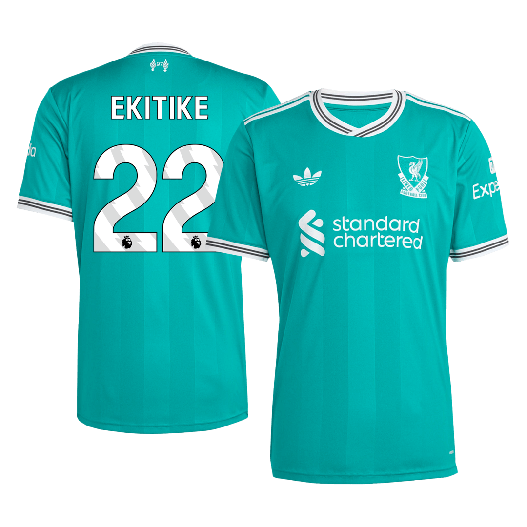 EKITIKE #22 Liverpool Third Away Fotballdrakt 2025/26