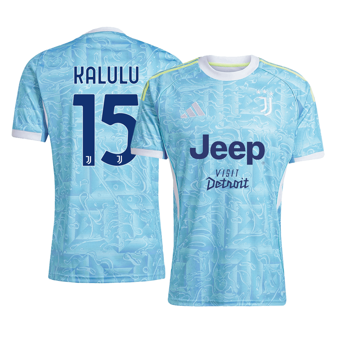 KALULU #15 Juventus Bortefotballdrakt 2025/26