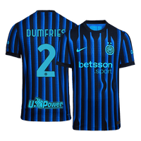 DUMFRIES #2 Inter Milan Kotipelipaita Authentic 2025/26