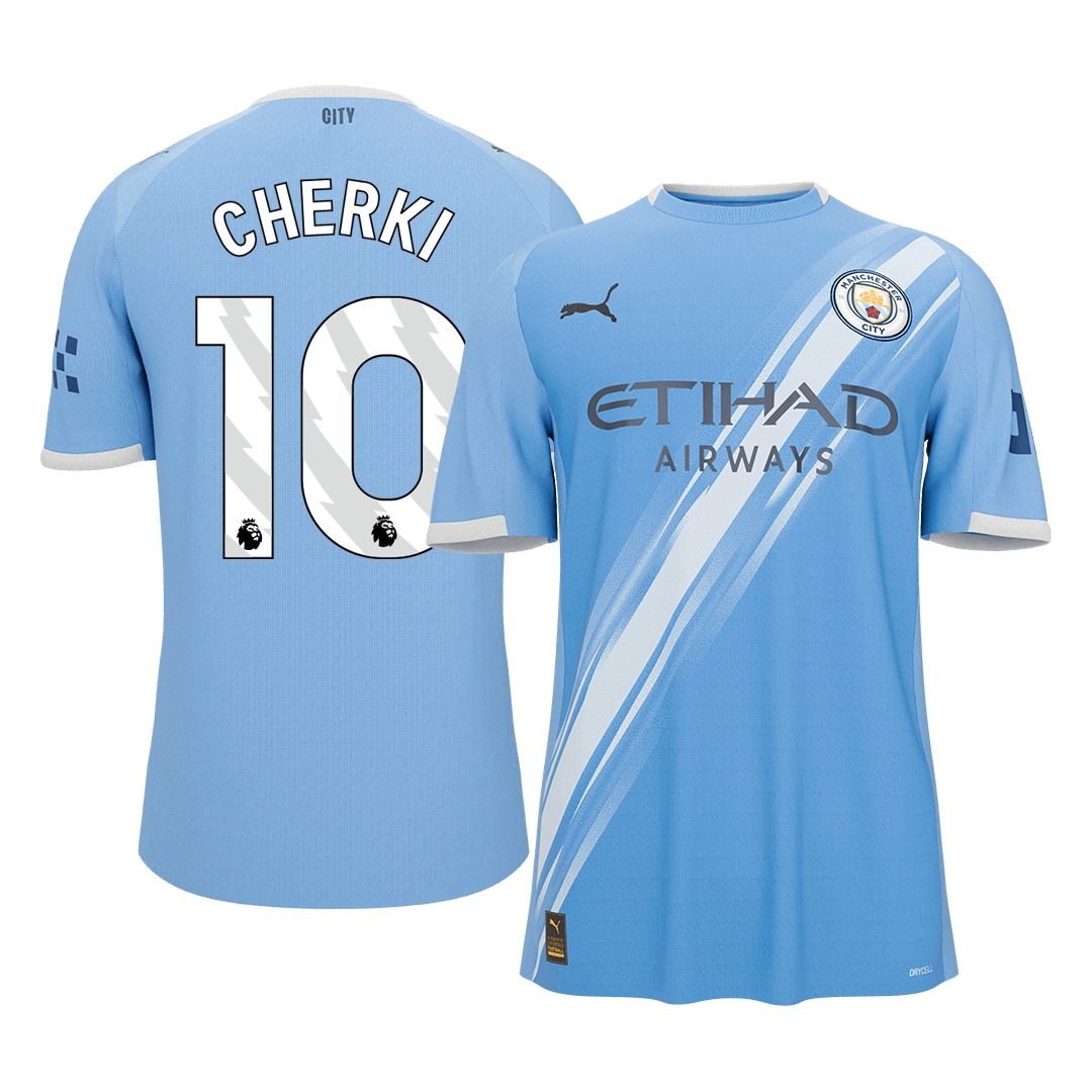 CHERKI #10 Manchester City hjemmefotballdrakt 2025/26