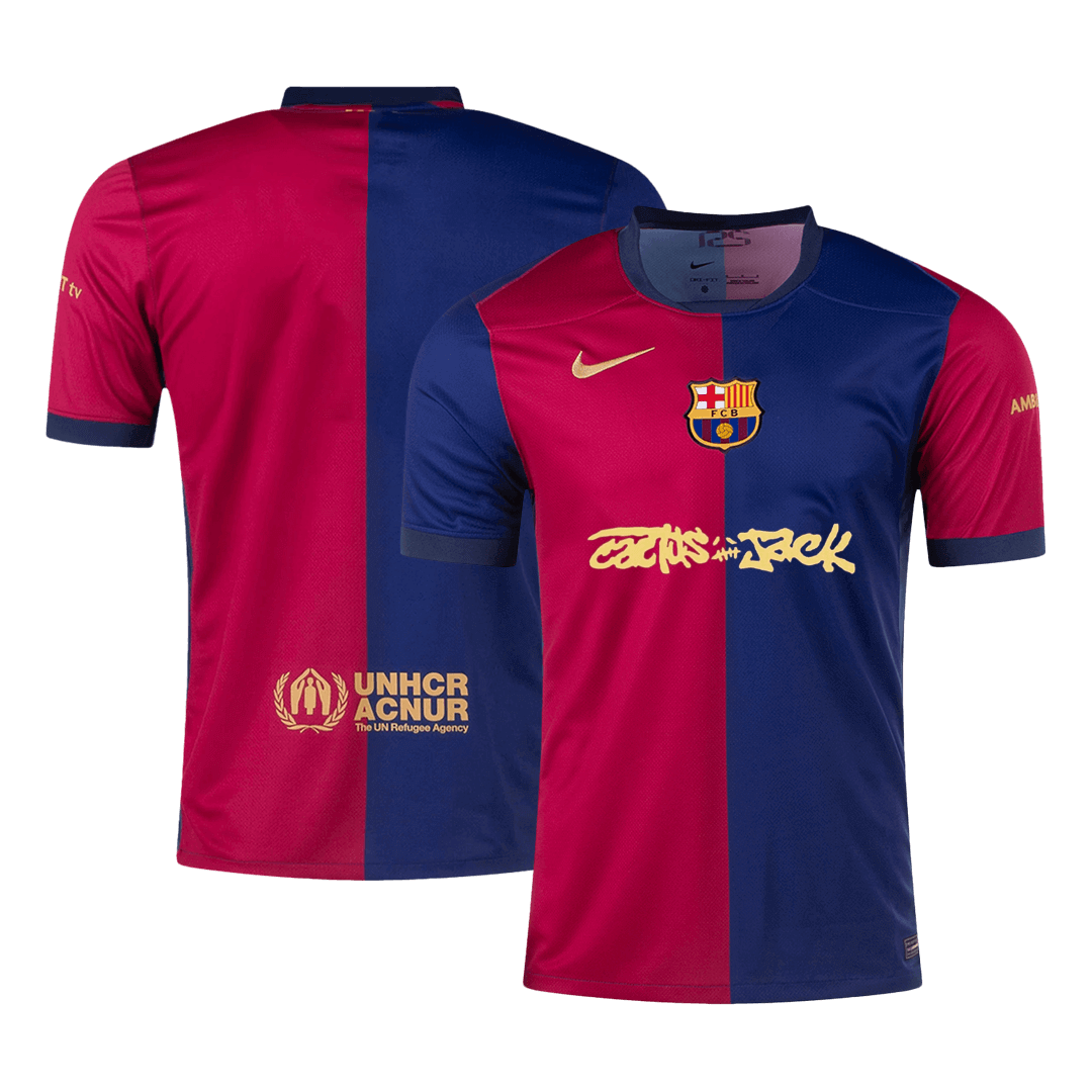 Barcelona X Travis Scott hjemmefotballdrakt 2024/25