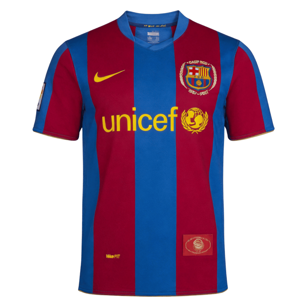 Retro Jersey Barcelona Home 2007/08 - 50-årsjubileum