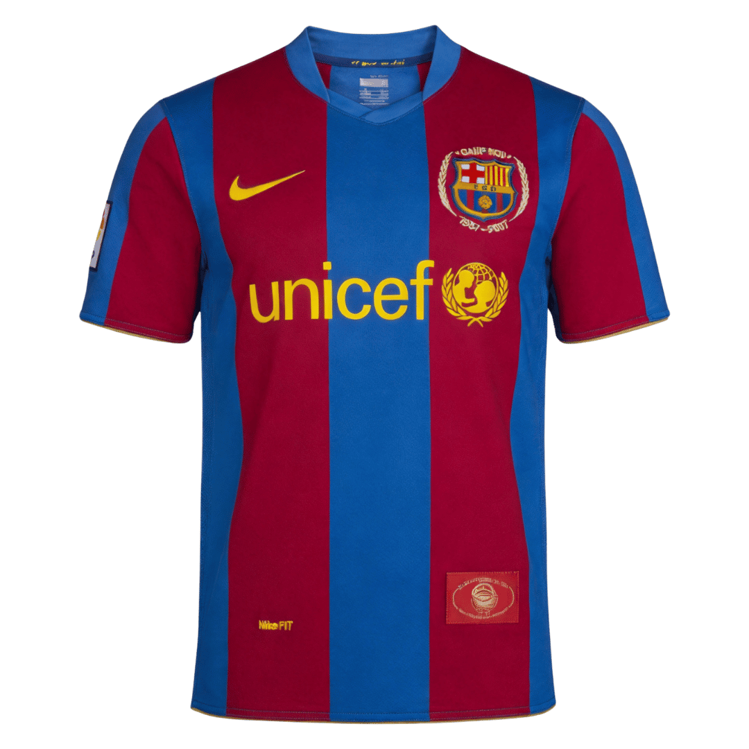 Retro Jersey Barcelona Home 2007/08 - 50-årsjubileum