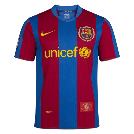 Retro Jersey Barcelona Home 2007/08 - 50-årsjubileum