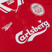 Retro fotballdrakt Liverpool hjemme 1996/97