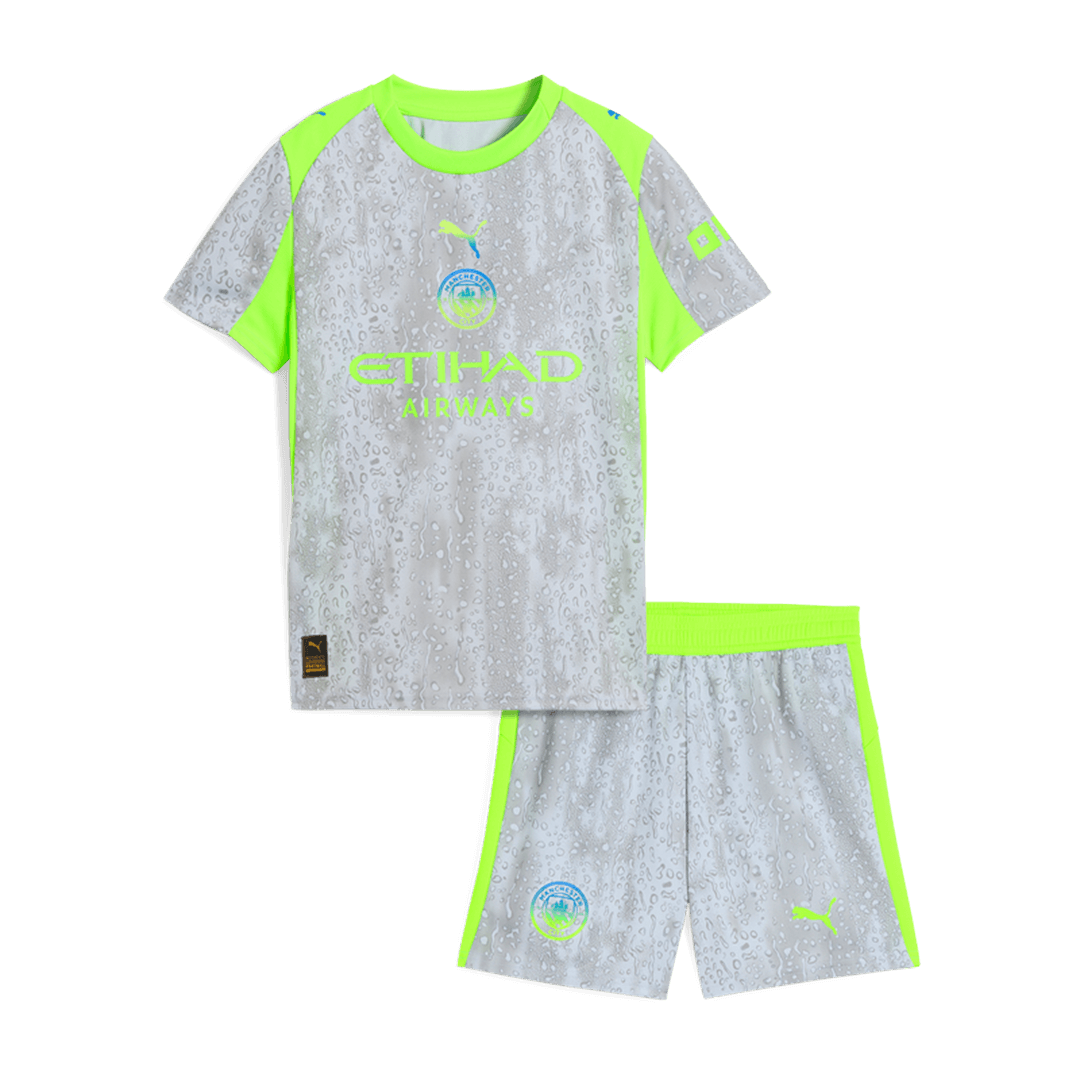 Manchester City Third Away Kids fotballdrakter 2025/26