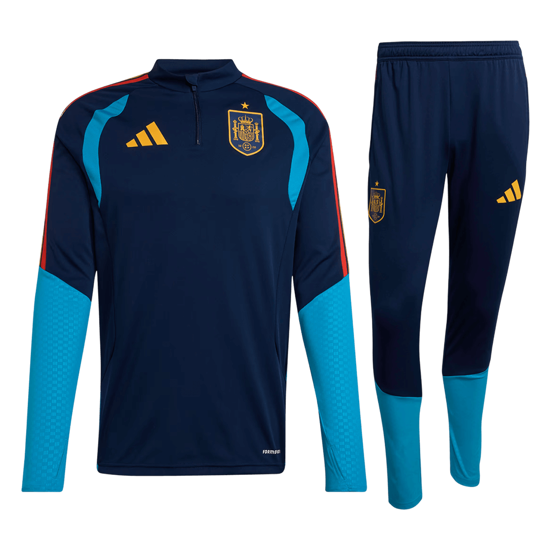 Spania Zipper Sweatshirt Kit (Topp+bukser) 2026 Navy