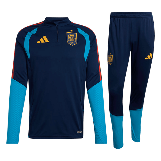 Spania Zipper Sweatshirt Kit (Topp+bukser) 2026 Navy