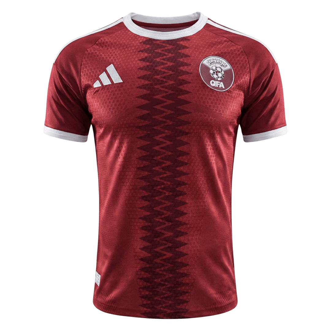 Spillerversjon Qatar Hjemmefotballdrakt VM 2026 Rød