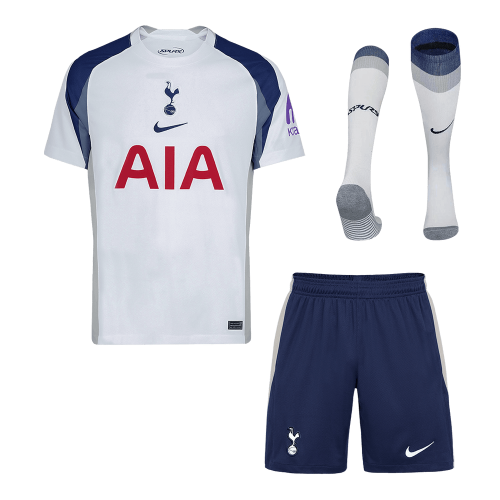 Tottenham Hotspurin kotipeliasut, täydellinen asu 2025/26