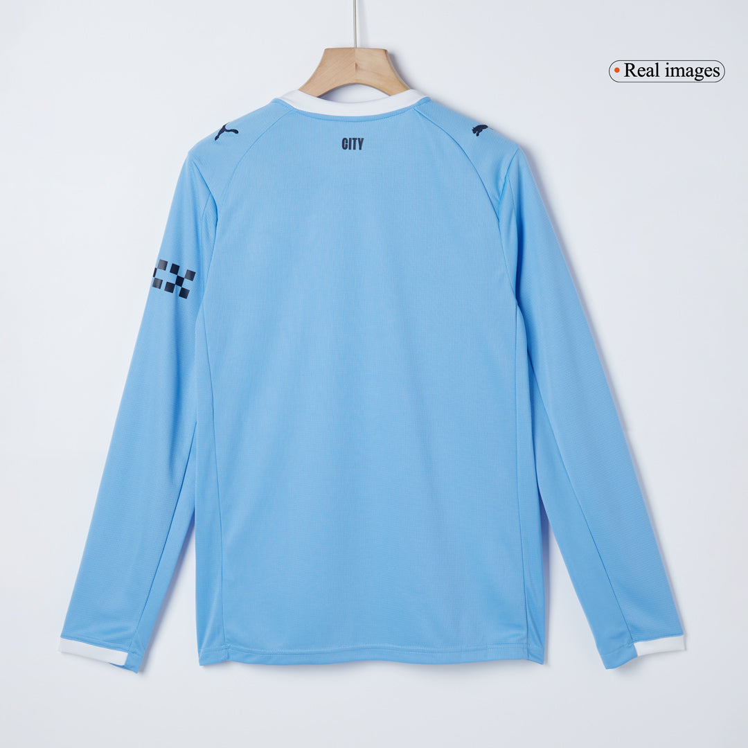 Manchester City Home Langermet Trøye 2025/26