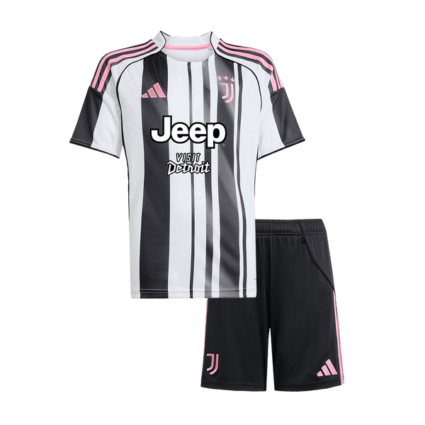 Juventus hjemmefotballdrakter for barn 2025/26