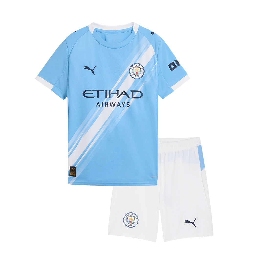 Manchester Cityn lasten kotijalkapallopaita 2025/26