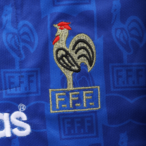 Retro Soccer Jersey France Home Euro Cup 1996