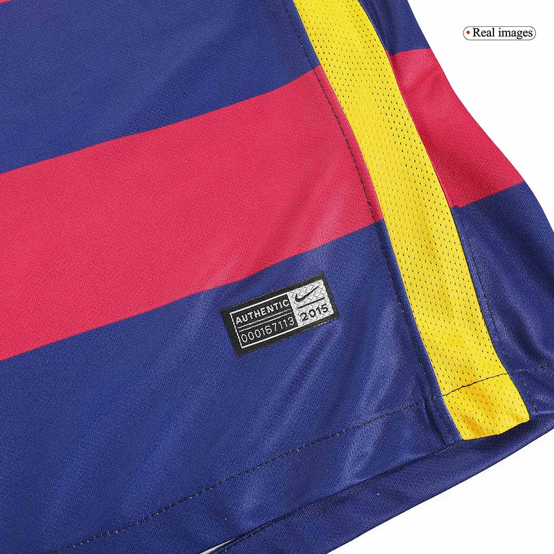 Retro fotballdrakt Barcelona Hjem 2015/16