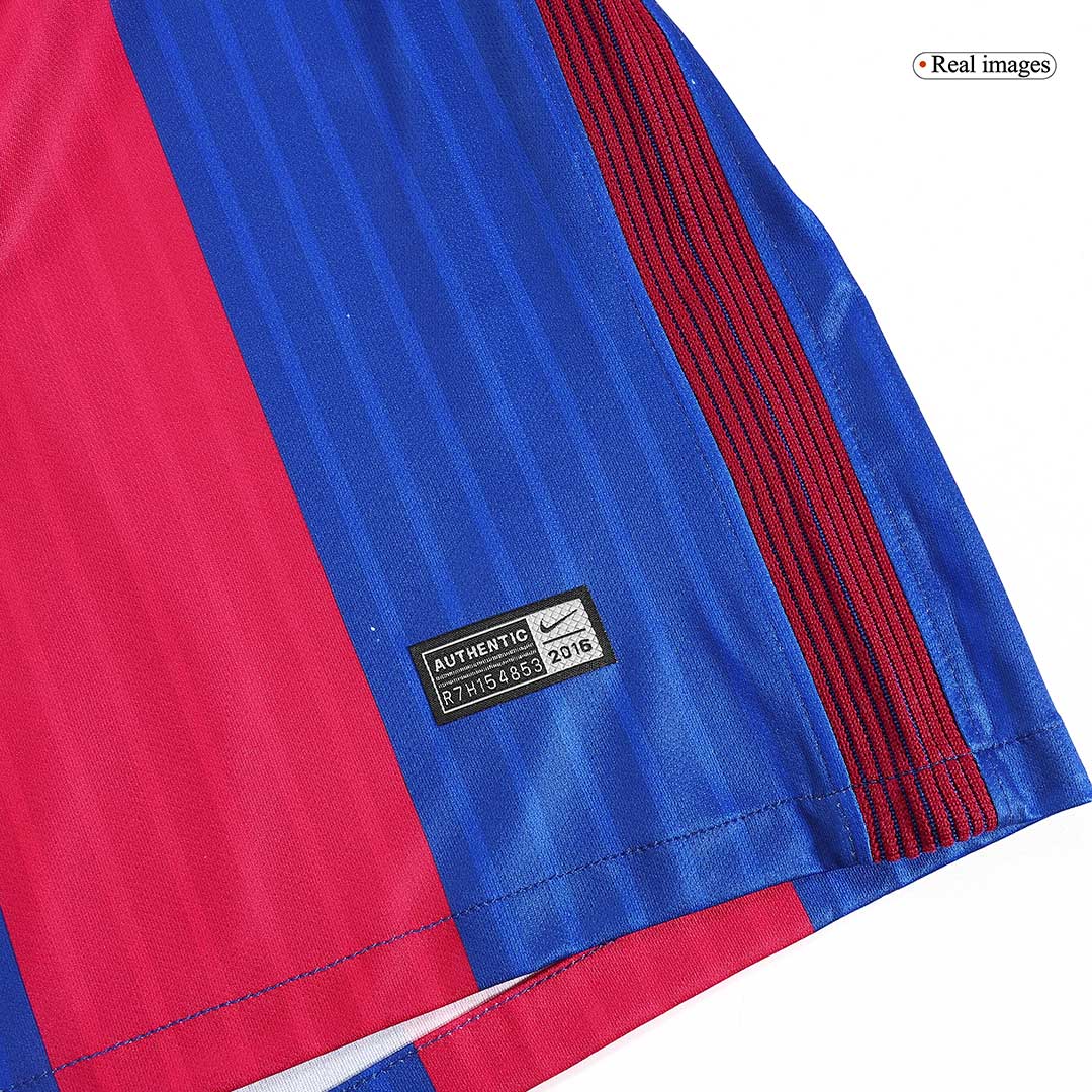 Retro fotballdrakt MESSI #10 Barcelona Hjem 2016/17