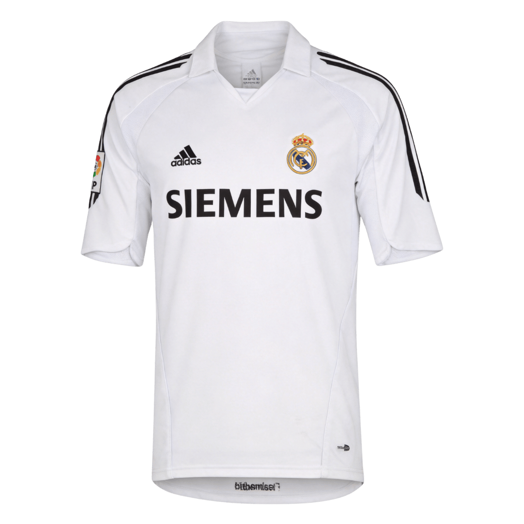 Retro fotballdrakt Real Madrid Hjemme 2005/06