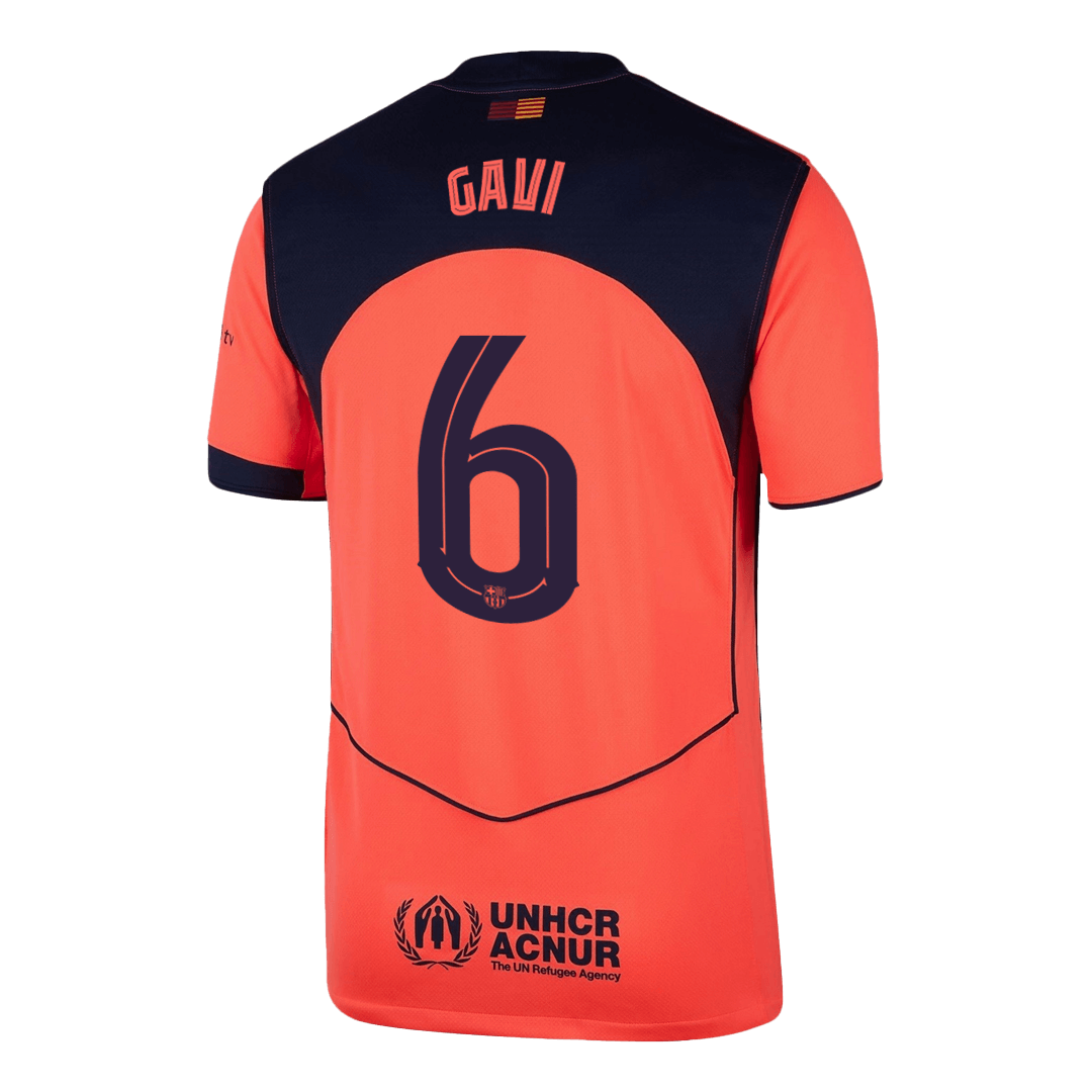 GAVI #6 Barcelona Third Away Fotballdrakt 2025/26 -UCL