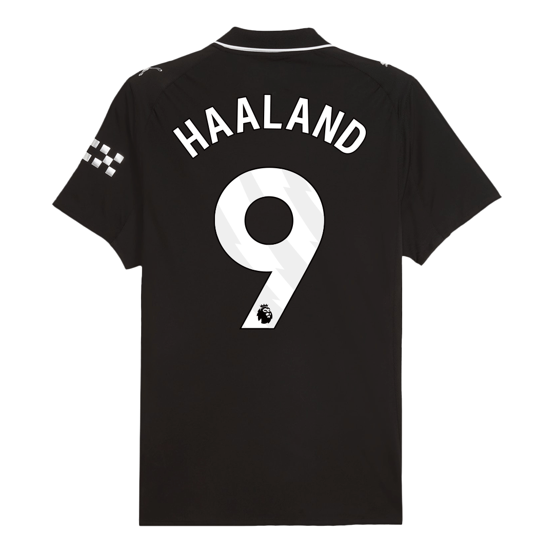 HAALAND #9 Manchester City Bortespillerversjon Trøye 2025/26