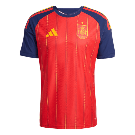 Spania hjemmespillerversjon Jersey World Cup 2026