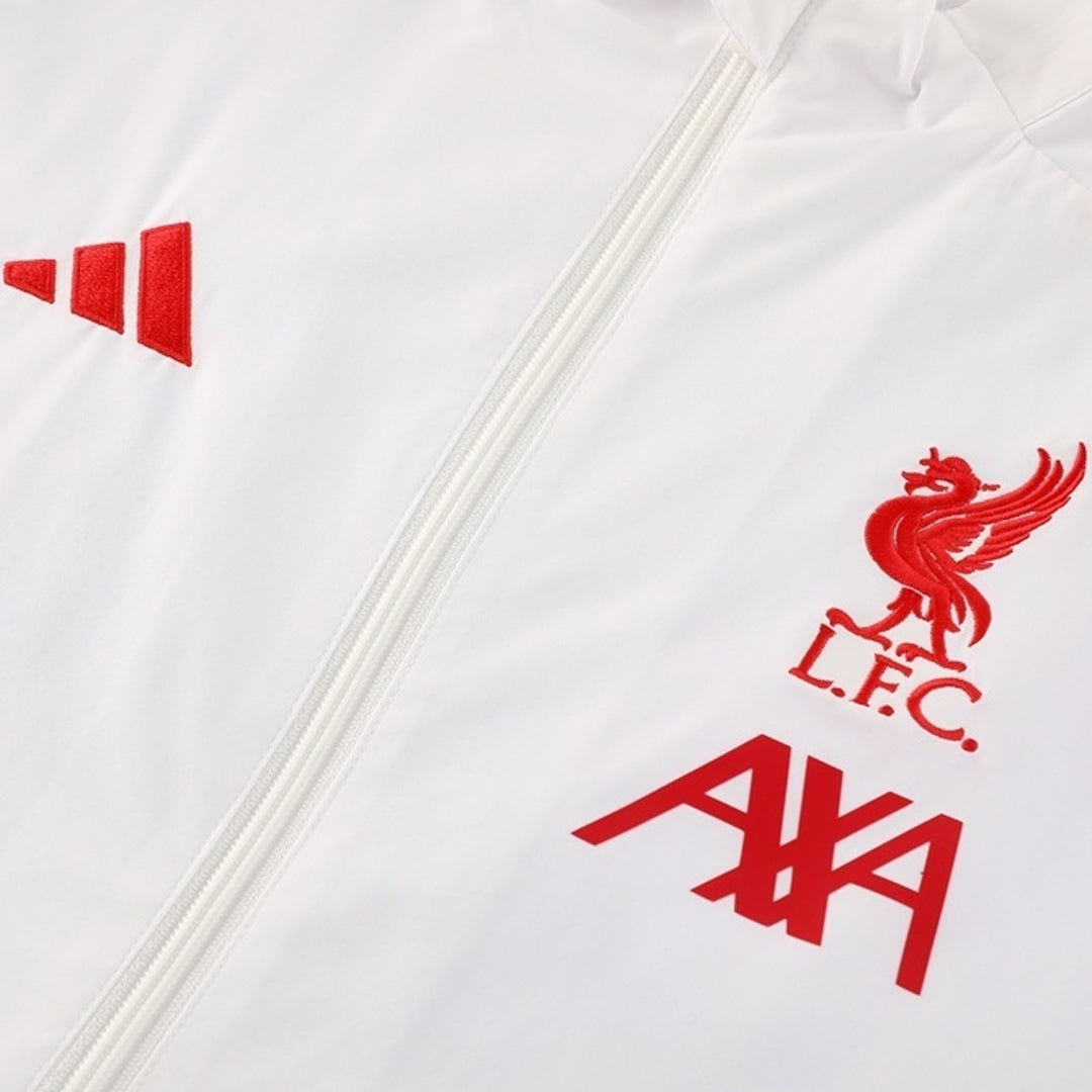 Liverpool Windbreaker Jacket 2025/26 - Hvit