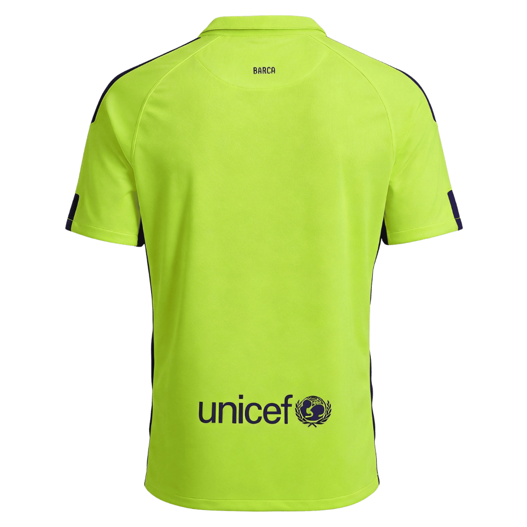 Retro Soccer Jersey Barcelona Third Away 2014/15
