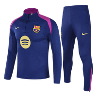Barcelona 1/4 Zip Treningsdrakt 2025/26 Navy
