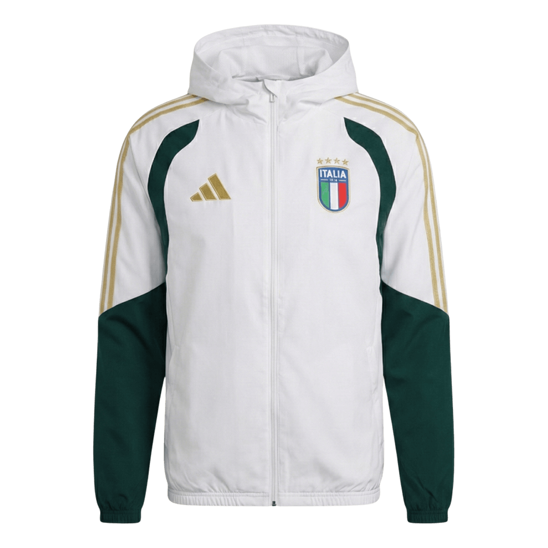 Italia Hettegenser Treningsjakke 2026 Hvit