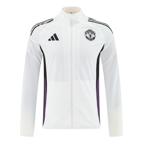 Manchester United Windbreaker Jacket 2025/26 - Hvit