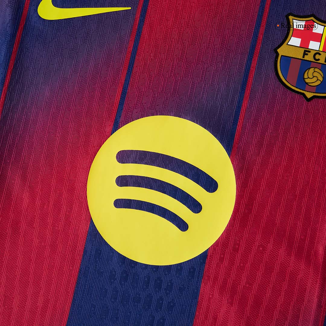 LAMINE YAMAL #10 Barcelona Kotipeli Autenttinen Pelipaita 2025/26 Kopa Trophy Edition