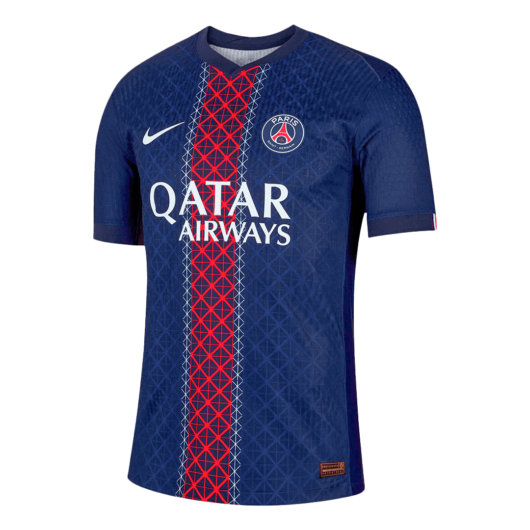 JO?O NEVES #87 PSG Hjemme Autentisk Fotballdrakt 2025/26