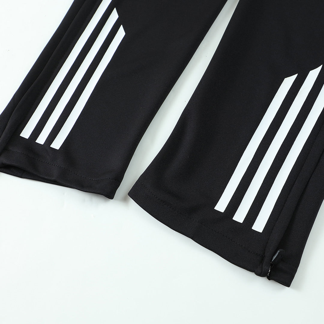 Real Madrid 1/4 Zip Tracksuit 2025/26 Svart