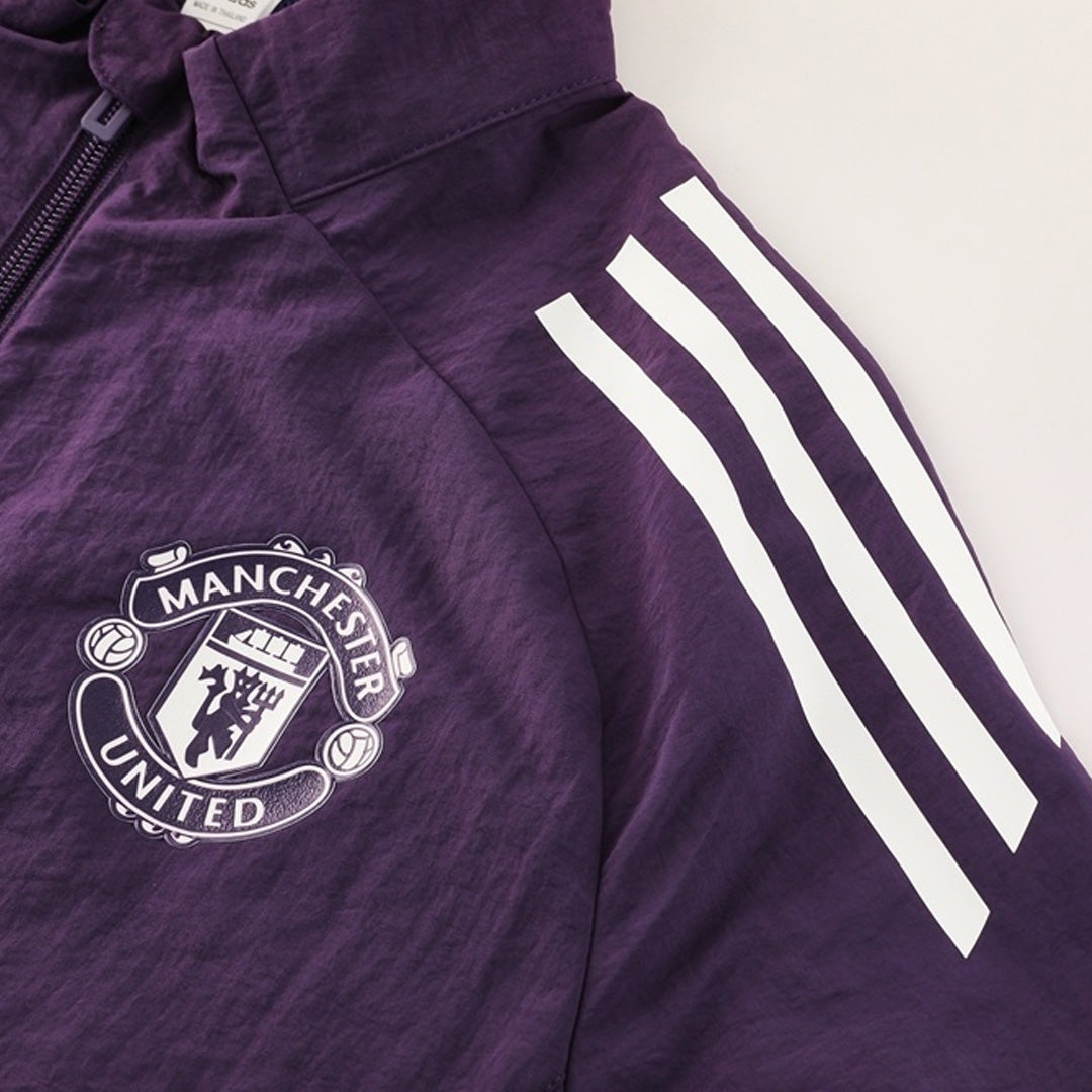 Manchester United Windbreaker Jacket 2025/26 - Lilla