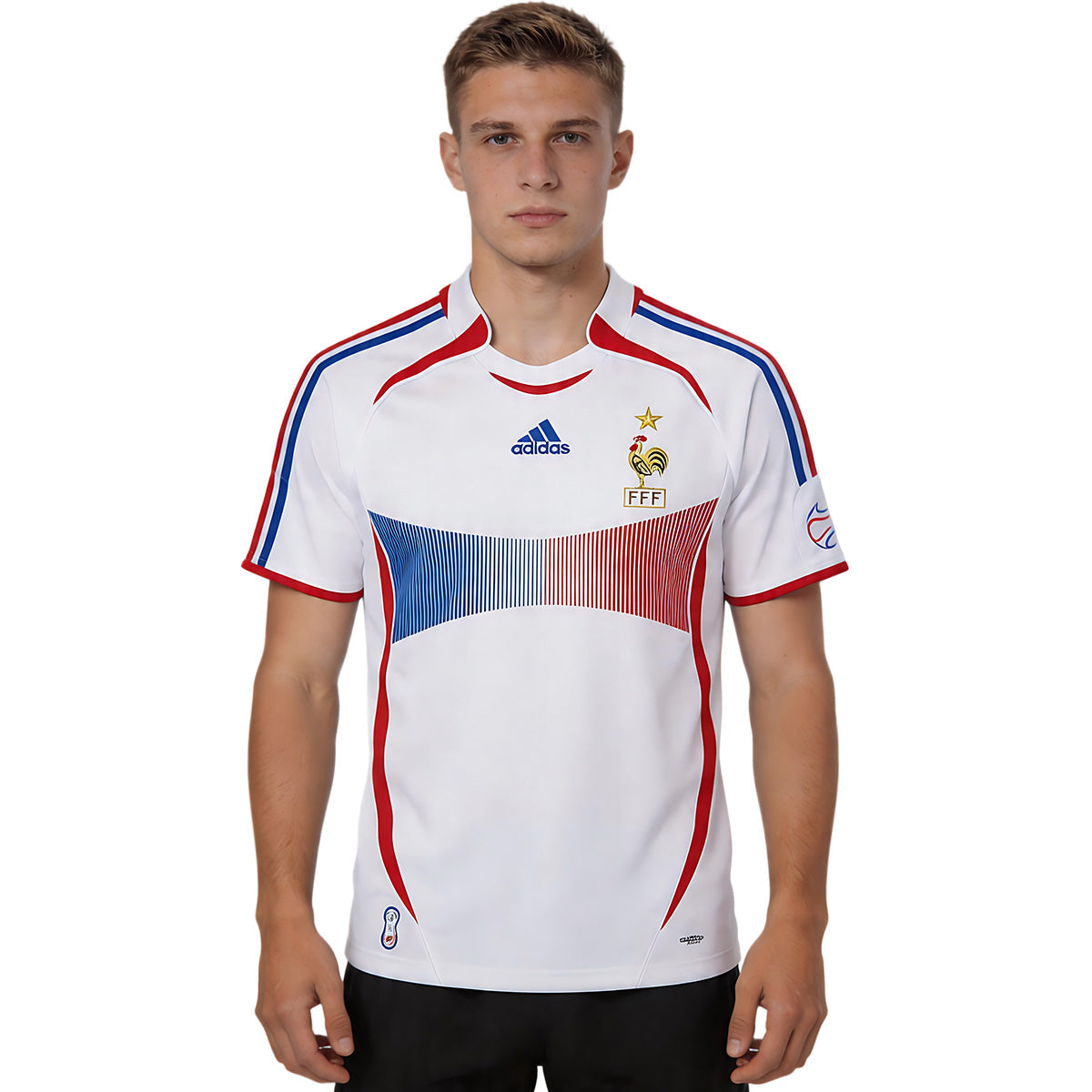 Retro France Away Jersey World Cup 2006