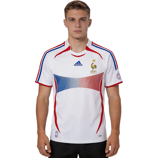 Retro France Away Jersey World Cup 2006