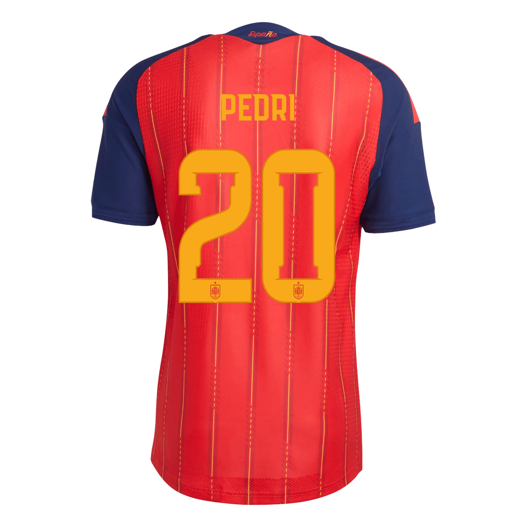 PEDRI #20 Spania Hjemmespillerversjon Jersey World Cup 2026