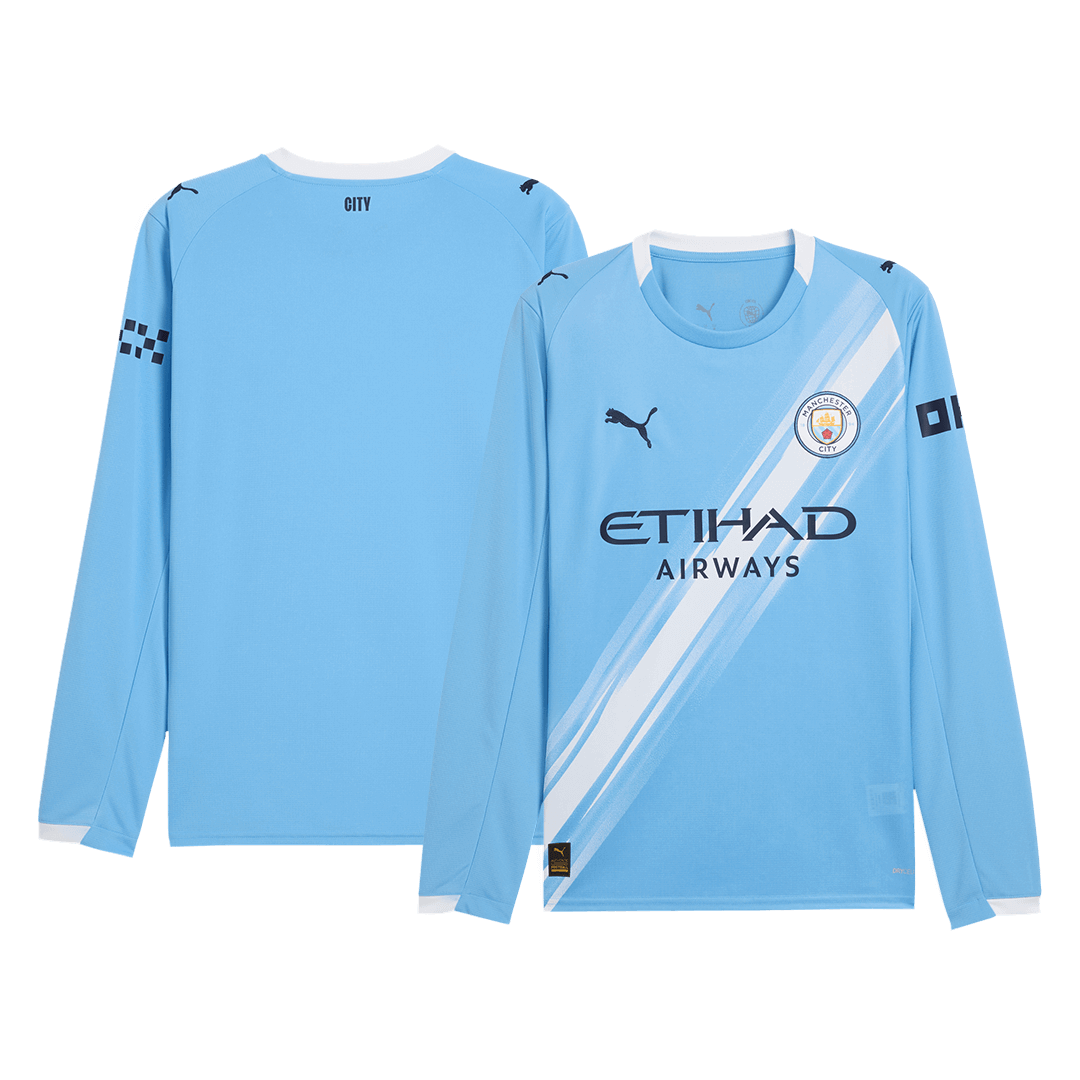 Manchester City Home Langermet Trøye 2025/26