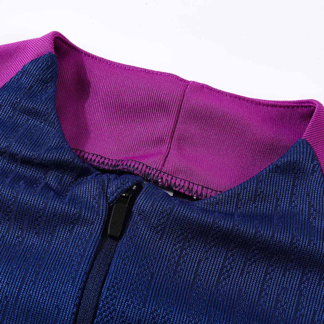 Barcelona 1/4 zip treningsdress 2025/26 Kids Navy